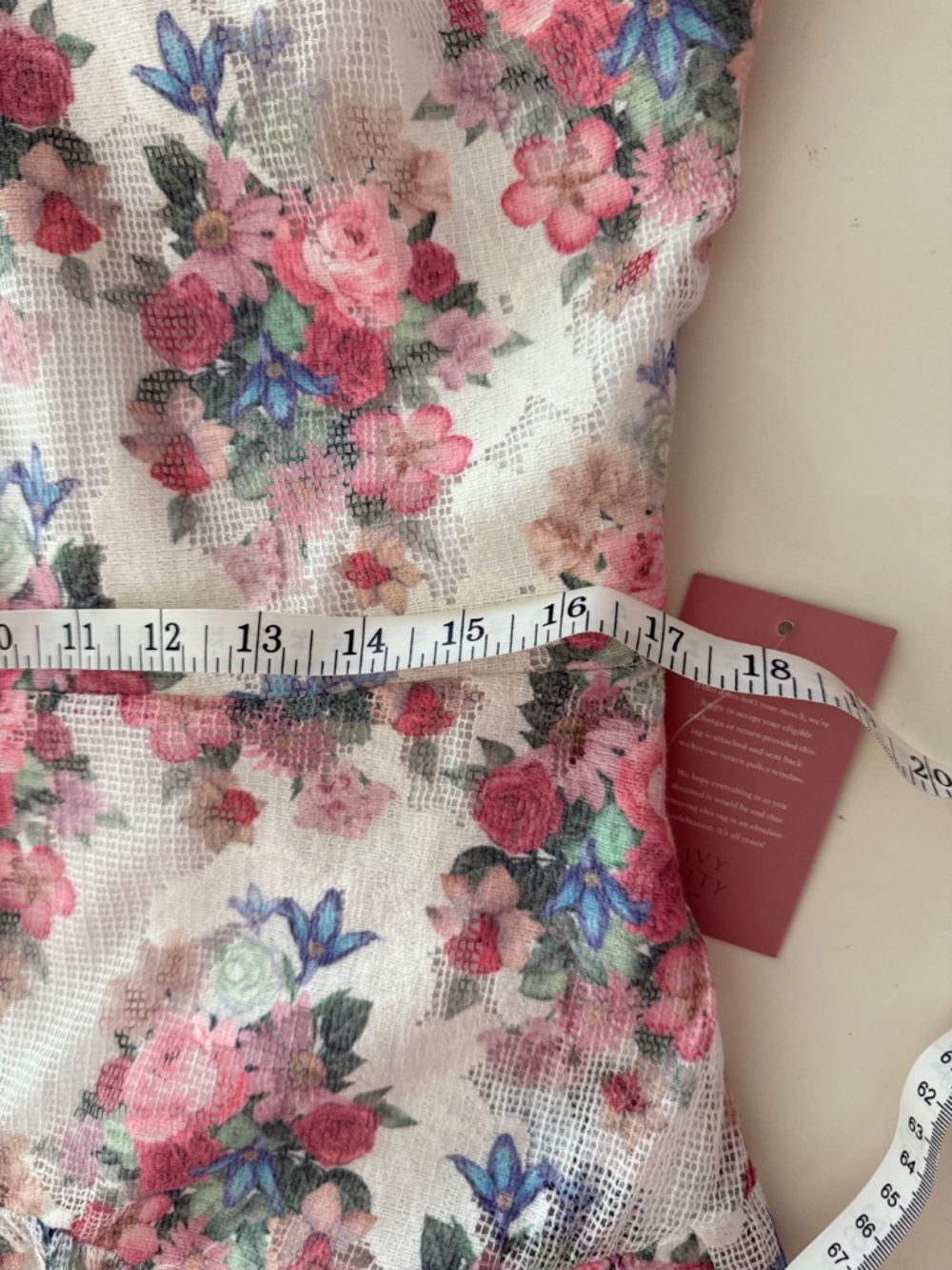 Ivy City Co Lizzy Midi Dress in Pink Floral Size L NWT - Picture 13 of 14